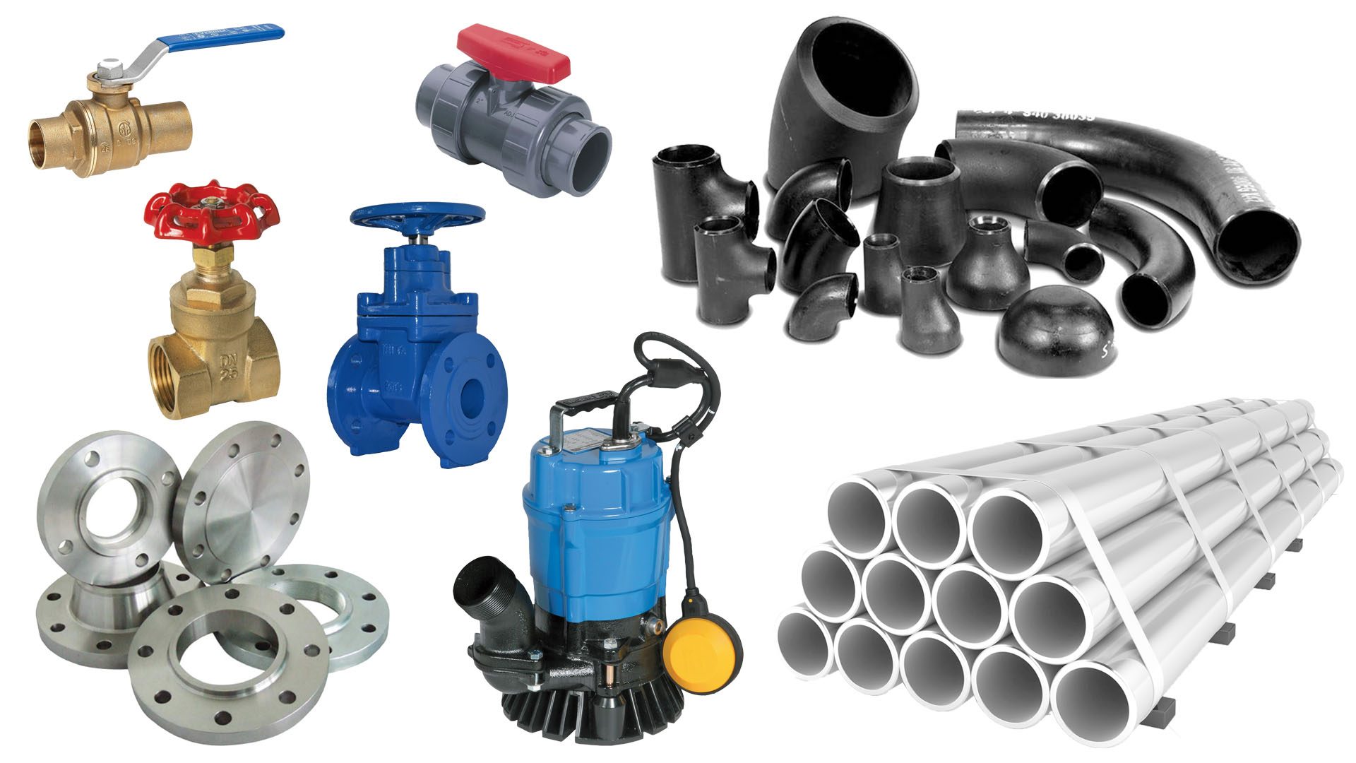 Valve Pump and Pipe Fitting